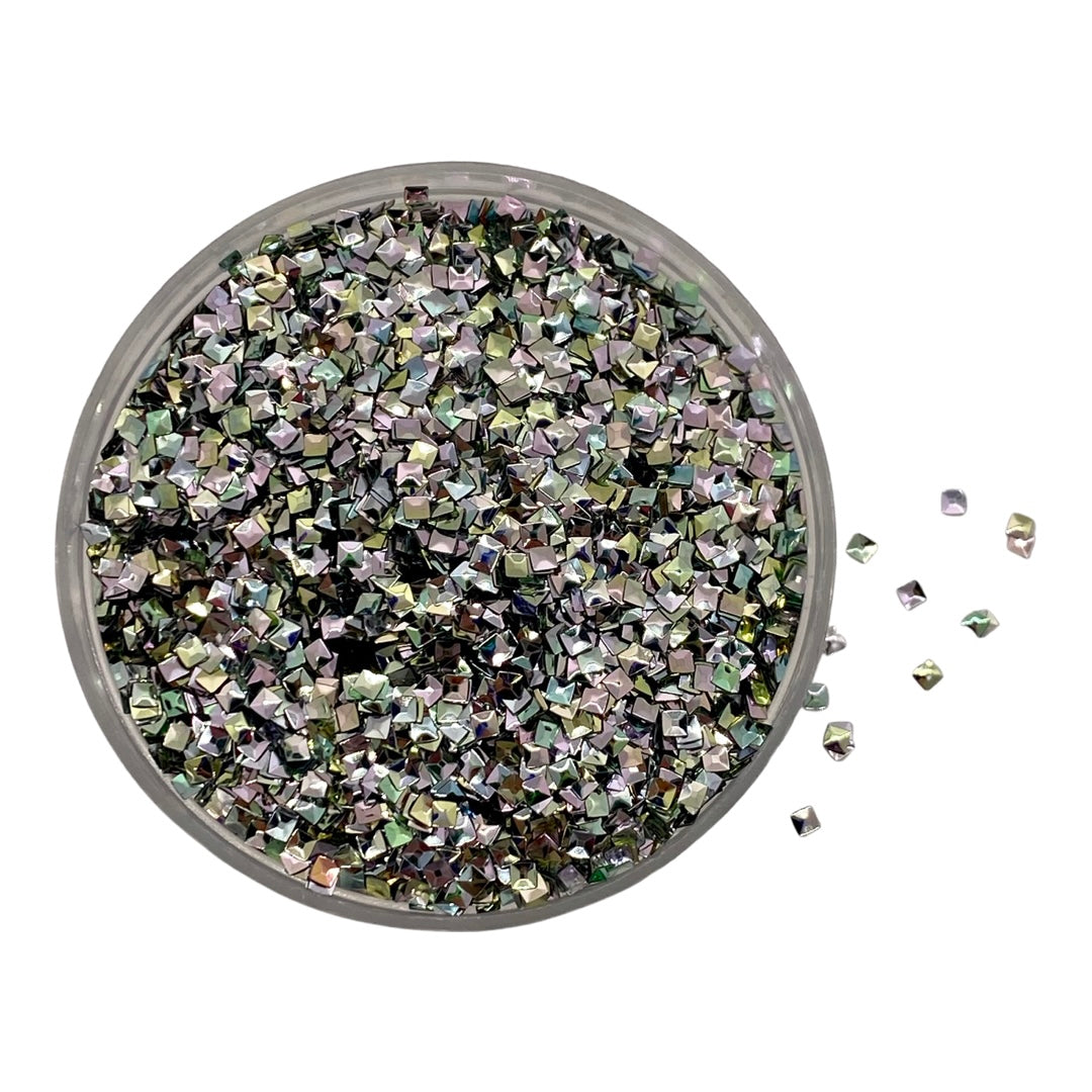 3D SQUARE GLITTER-001